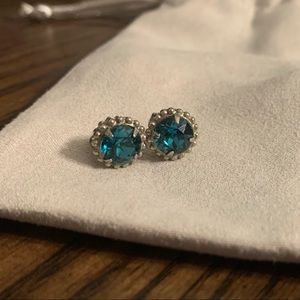 Sorrelli blue stud earrings